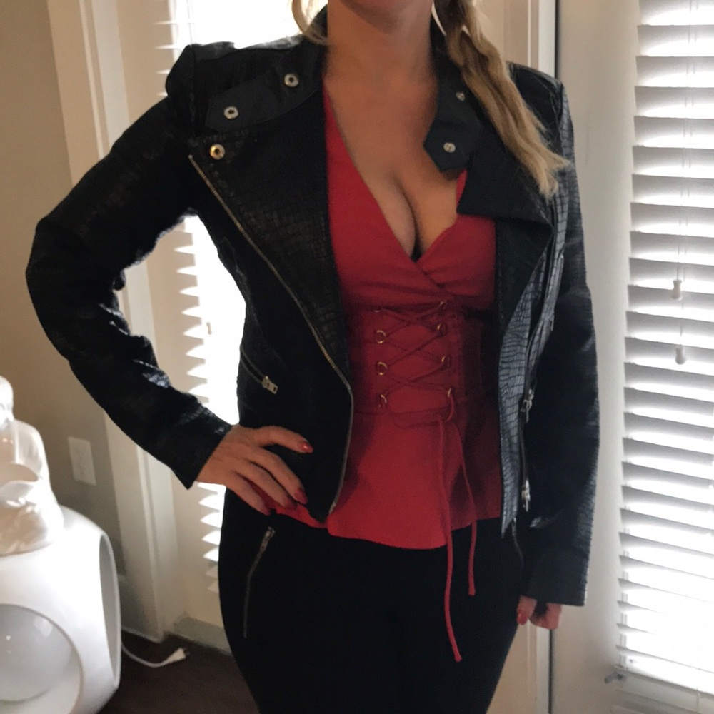 Bebe Leather Jacket